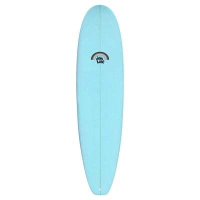 DTL Surf Co. Mini Mal Surfboard - Blue Spray - Buy online today at Down the Line Surf. International shipping available.