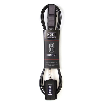 Ocean & Earth Sunset Surfboard Leash - 8ft - Buy online today at Down the Line Surf. International shipping available.