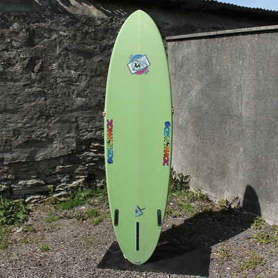 Ocean Magic OM Max Surfboard - Green - Buy online today at Down the Line Surf. International shipping available.