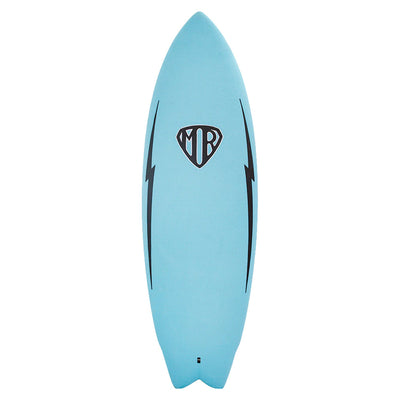 Ocean & Earth MR Epoxy Twin Fin Softboard - Blue - Buy online today at Down the Line Surf. International shipping available.