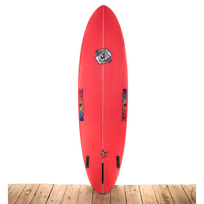 Ocean Magic OM Max Surfboard - Red - Buy online today at Down the Line Surf. International shipping available.