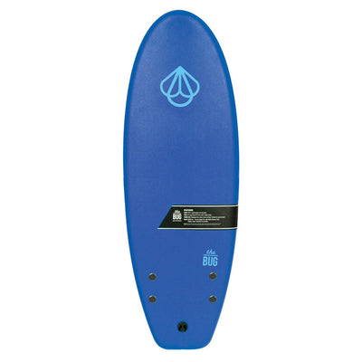 Ocean & Earth The Bug Mini 58" Softboard - Aztec Blue - Buy online today at Down the Line Surf. International shipping available.