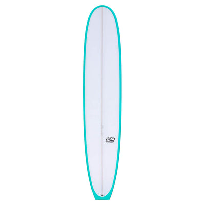 Ocean Magic OM Nose Rider 9'6" Longboard - Blue Gloss & Polish - Buy online today at Down the Line Surf. International shipping available.
