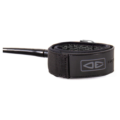 Ocean And Earth Premium One-XT Longboard Knee Leash - 9ft - Black - Buy online today at Down the Line Surf. International shipping available.