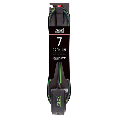 Ocean And Earth Premium One-XT Leash 7ft - Buy online today at Down the Line Surf. International shipping available.