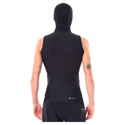 Rip Curl Flashbomb Polypro Hooded Wetsuit Vest - Black - Buy online today at Down the Line Surf. International shipping available.