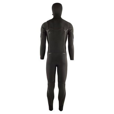 Patagonia Men's R3 Yulex Hooded Front Zip Wetsuit - Black - Buy online today at Down the Line Surf. International shipping available.