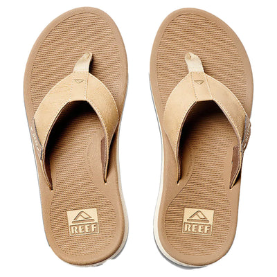 Reef Men's Santa Ana Flip Flops - Tan - Buy online today at Down the Line Surf. International shipping available.