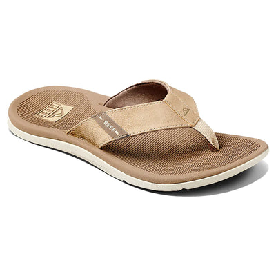 Reef Men's Santa Ana Flip Flops - Tan - Buy online today at Down the Line Surf. International shipping available.