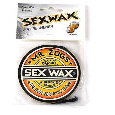 Sex Wax Air Freshener - Coconut - Buy online today at Down the Line Surf. International shipping available.