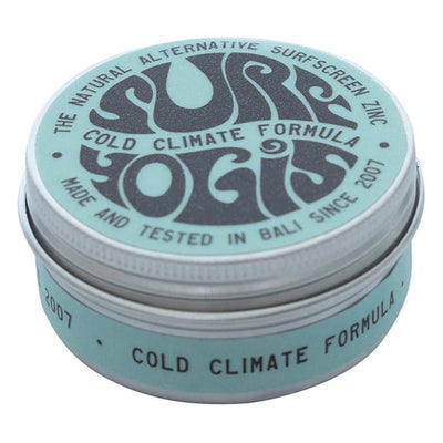 Surfyogis 100% Natural Zinc Sun Protection - Cold Climate Formula - Buy online today at Down the Line Surf. International shipping available.