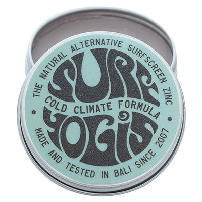 Surfyogis 100% Natural Zinc Sun Protection - Cold Climate Formula - Buy online today at Down the Line Surf. International shipping available.