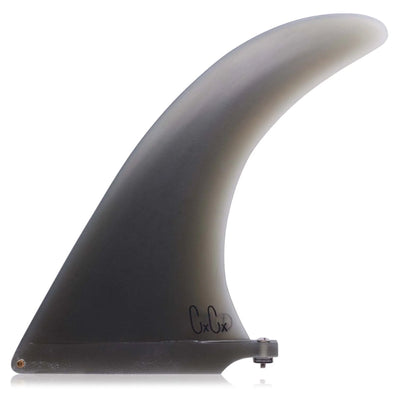 Captain Fin Co. Christenson Tracker Longboard Fin - 8.5" - Smoke - Buy online today at Down the Line Surf. International shipping available.