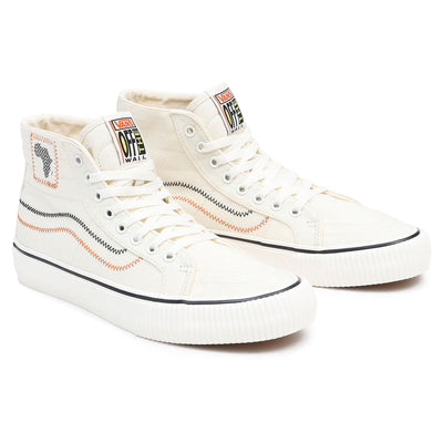 Vans X Juju SC Sk8-Hi 38 Decon Vr3 SF Shoes - Marshmallow - Buy online today at Down the Line Surf. International shipping available.