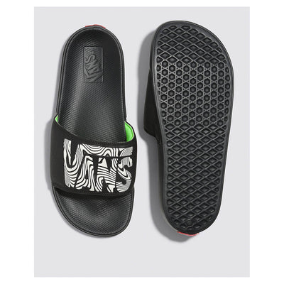 Vans La Costa Slide-On Shoes - Trippy Grain/Black - Buy online today at Down the Line Surf. International shipping available.