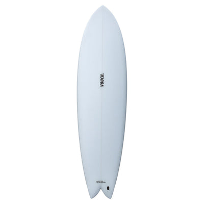 Vouch Mid Vish Surfboard - 6'10" - Blu Tac - Buy online today at Down the Line Surf. International shipping available.