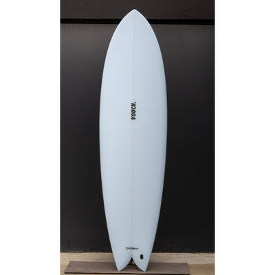 Vouch Mid Vish Surfboard - 6'10" - Blu Tac - Buy online today at Down the Line Surf. International shipping available.