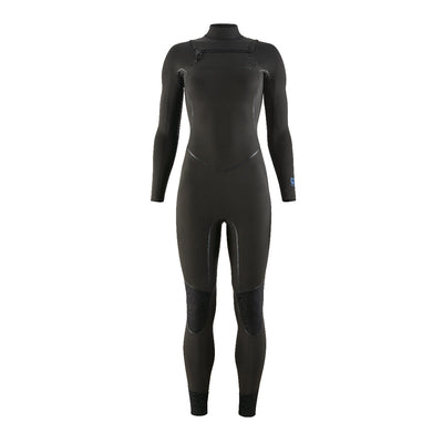Patagonia Women's R1 Yulex Front Zip Wetsuit - Black - Buy online today at Down the Line Surf. International shipping available.