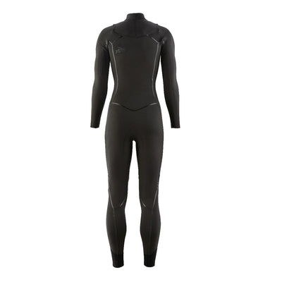 Patagonia Women's R1 Yulex Front Zip Wetsuit - Black - Buy online today at Down the Line Surf. International shipping available.