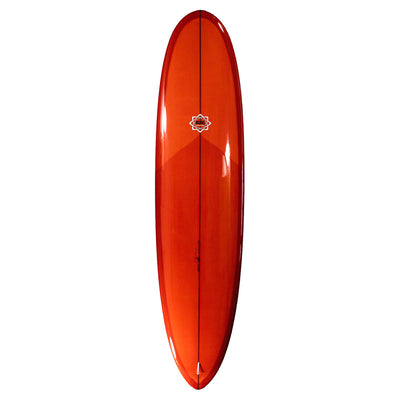 Bing Collector Midlength Surfboard - 7'10" - Burnt Orange - Buy online today at Down the Line Surf. International shipping available.