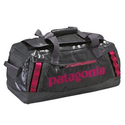 Patagonia Black Hole Duffel 45L - Feather Grey w/Radiant Magenta - Buy online today at Down the Line Surf. International shipping available.