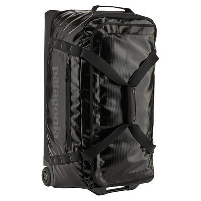 Patagonia Black Hole Wheeled Duffel Bag 70 Litre - Black - Buy online today at Down the Line Surf. International shipping available.
