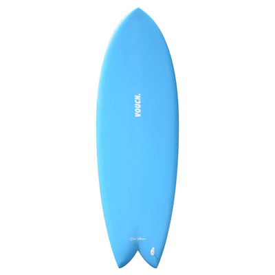 Vouch Vish Surfboard - Pacific Blue - 5'4" - Buy online today at Down the Line Surf. International shipping available.
