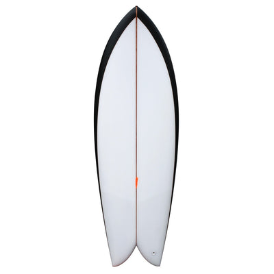 Christenson Twin Fin Fish Surfboard - Cedar Wedge Stringer - Buy online today at Down the Line Surf. International shipping available.