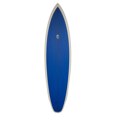 Christenson Lane Splitter Mid Surfboard - 7'4" - Blue - Buy online today at Down the Line Surf. International shipping available.