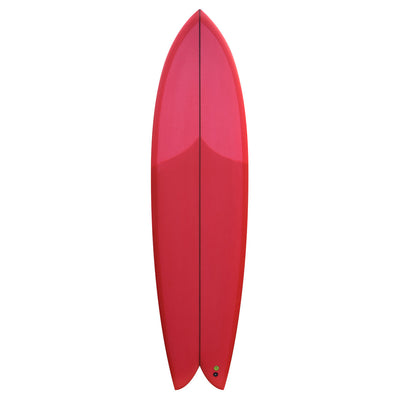 Christenson Long Phish 7'0" Red - Buy online today at Down the Line Surf. International shipping available.