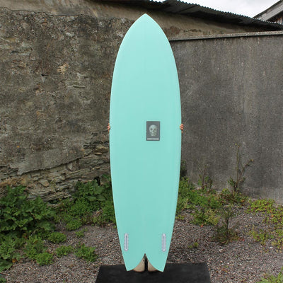 Christenson Long Phish 6'8" - Opaque Turquoise - Buy online today at Down the Line Surf. International shipping available.
