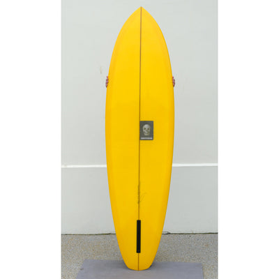 Christenson Ultra Tracker Surfboard - 6'10" - Yellow - Buy online today at Down the Line Surf. International shipping available.