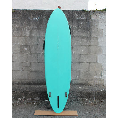 Channel Islands CI Mid 7'0" Surfboard - Opaque Aqua - Buy online today at Down the Line Surf. International shipping available.