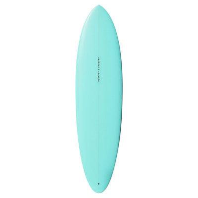 Channel Islands CI Mid 7'0" Surfboard - Opaque Aqua - Buy online today at Down the Line Surf. International shipping available.