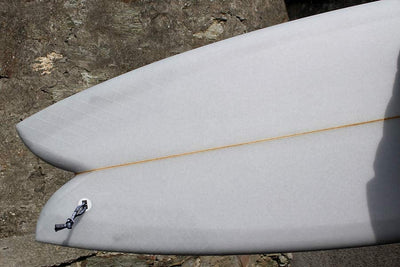 DHD Mini Twin Surfboard - Grey Tint - Buy online today at Down the Line Surf. International shipping available.
