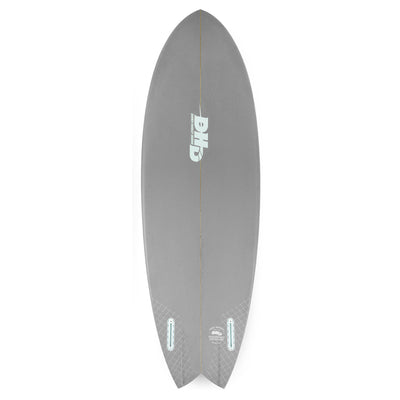 DHD Mini Twin II Surfboard - Summer Series - Grey Slate - Buy online today at Down the Line Surf. International shipping available.