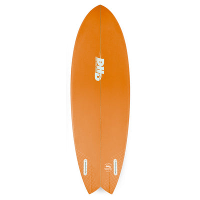 DHD Mini Twin II Surfboard - Summer Series - Orange Crush - Buy online today at Down the Line Surf. International shipping available.