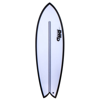 DHD Mini Twin EPS Surfboard - Black - Buy online today at Down the Line Surf. International shipping available.