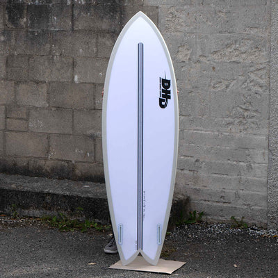 DHD Mini Twin EPS Surfboard - Grey - Buy online today at Down the Line Surf. International shipping available.