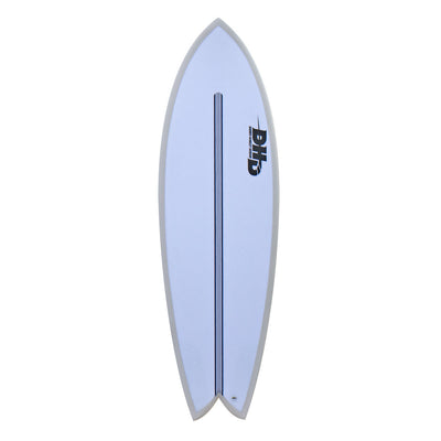 DHD Mini Twin EPS Surfboard - Grey - Buy online today at Down the Line Surf. International shipping available.