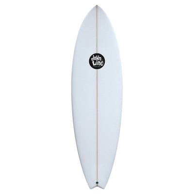 DTL Surf Co. Tuna Fish Surfboard - Clear - Buy online today at Down the Line Surf. International shipping available.