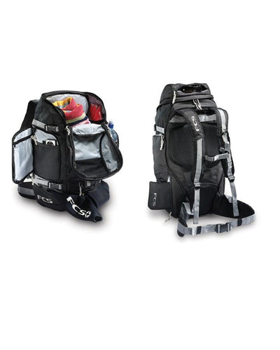 FCS Trekker 45L Backpack - Buy online today at Down the Line Surf. International shipping available.