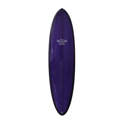 Jim Banks 2+1 Surfboard 7'2" - Purple Haze - Buy online today at Down the Line Surf. International shipping available.