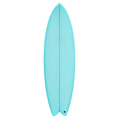 Jim Banks FLV Magic Carpet Surfboard 6'2" - Vintage Aqua - Buy online today at Down the Line Surf. International shipping available.