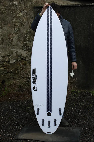 JS Hyfi Bullseye Round Tail Surfboard - Buy online today at Down the Line Surf. International shipping available.