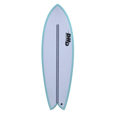 DHD Mini Twin EPS Surfboard - Blue - Buy online today at Down the Line Surf. International shipping available.
