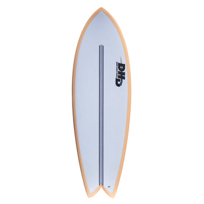 DHD Mini Twin EPS Surfboard - Orange - Buy online today at Down the Line Surf. International shipping available.