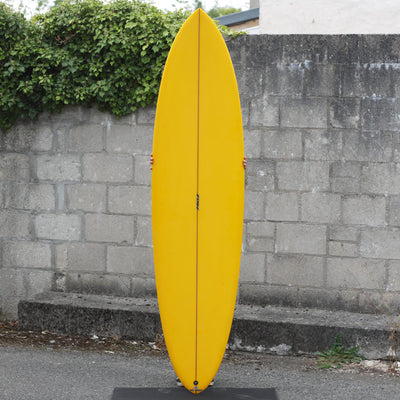Pukas Lady Twin Surfboard - 6'8" - Yellow - Buy online today at Down the Line Surf. International shipping available.