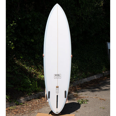 Pyzel Mid Length Crisis Surfboard - Light Blue - Buy online today at Down the Line Surf. International shipping available.