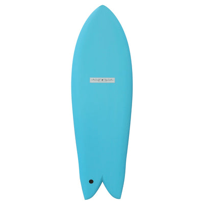 Ryan Lovelace Side-Cut Fish - Baby Blue/Pink - 5'4" - Buy online today at Down the Line Surf. International shipping available.